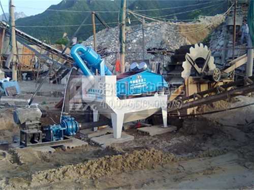 細沙回收機山西案例現(xiàn)場